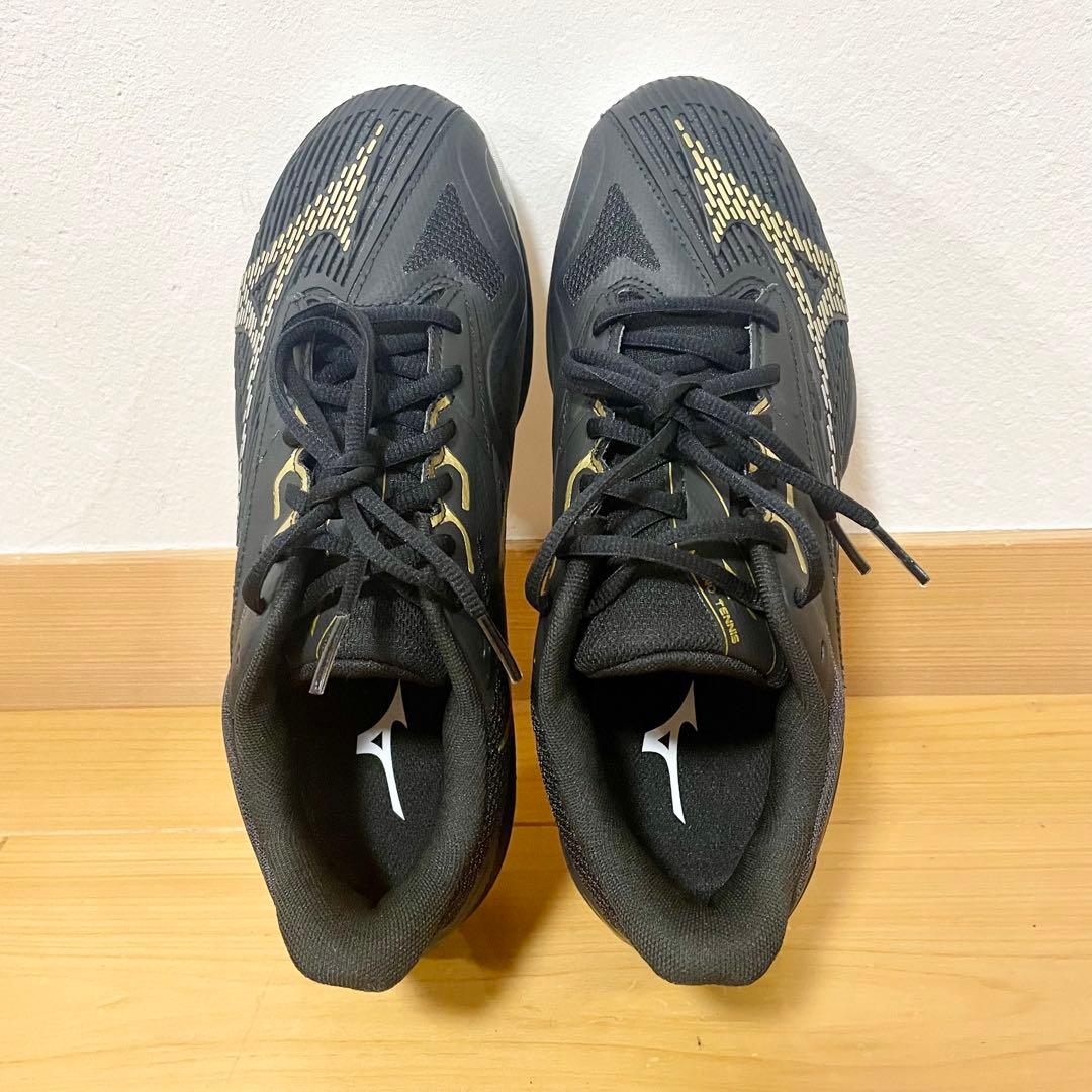 ミズノ ユニセックス テニスシューズ ウエーブエクシードライト2 ワイド OC