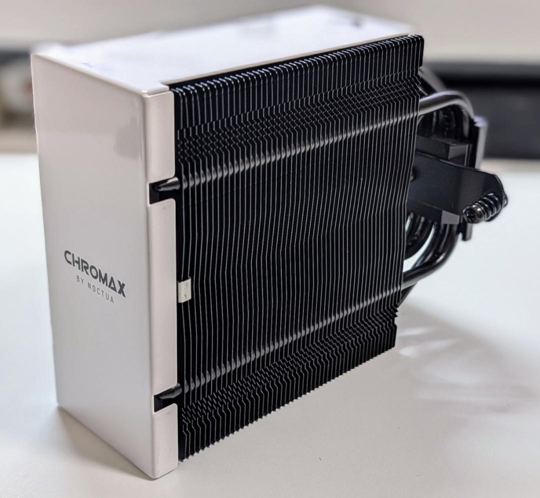 【ファンなし、カバー付】NOCTUA NH-U12A chromax.black