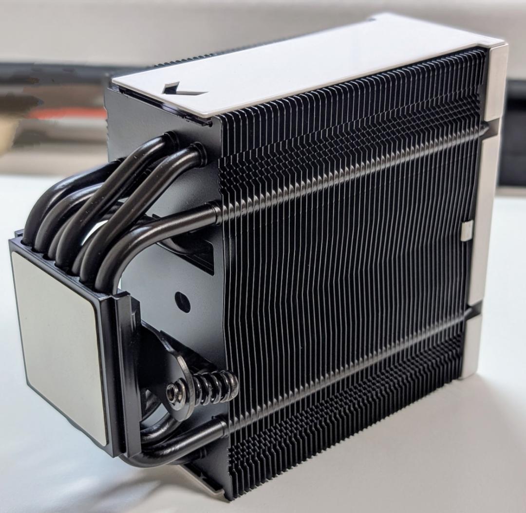 【ファンなし、カバー付】NOCTUA NH-U12A chromax.black