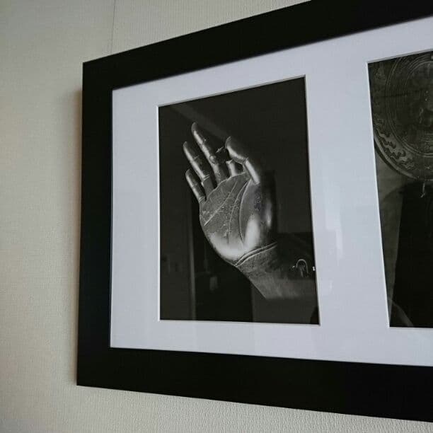 仏像 額縁 インテリア