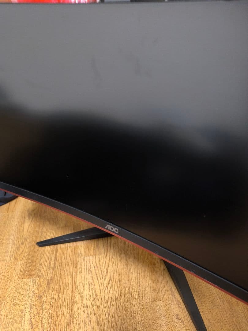 【値下げしました】AOCゲーミングモニター C24G1 24 144Hz