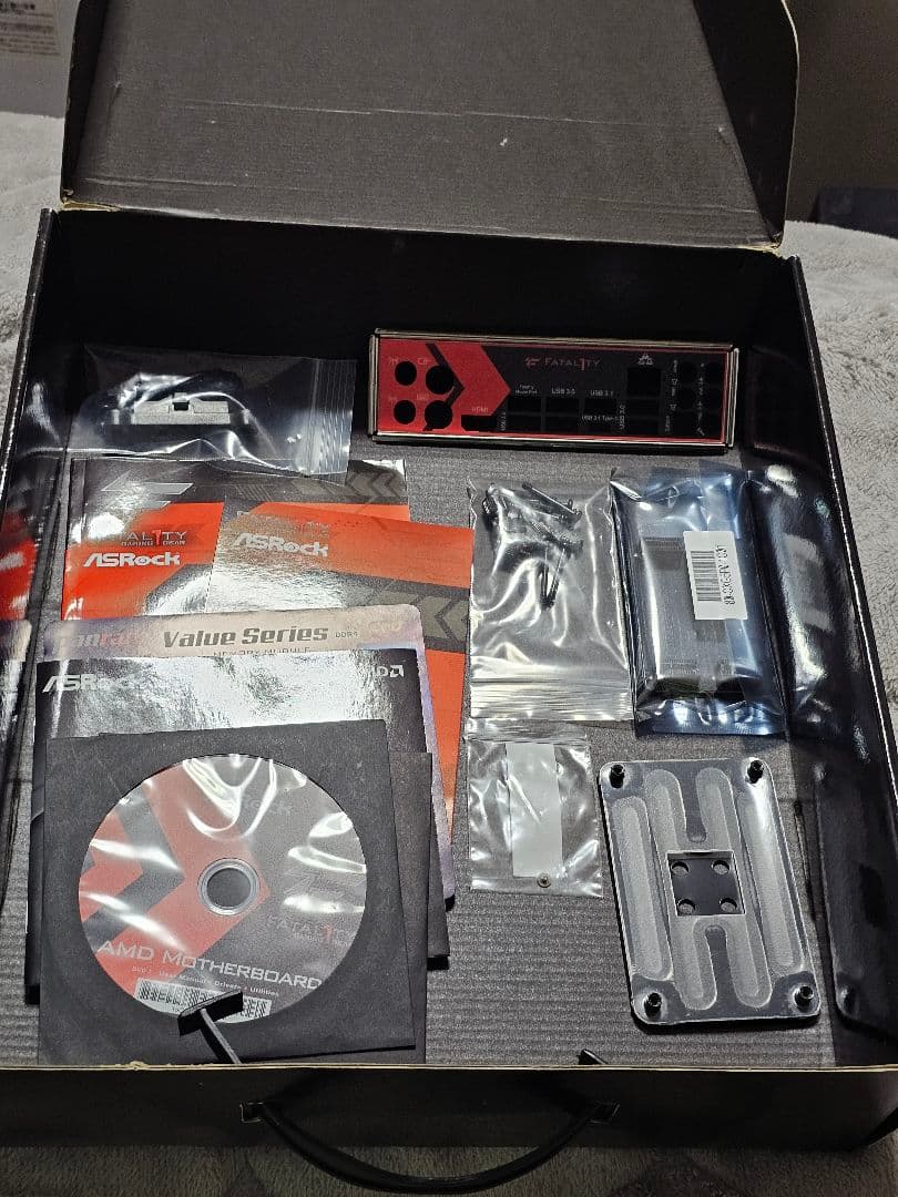 マザボCPUセット Ryzen7 2700x X370 付属品多数