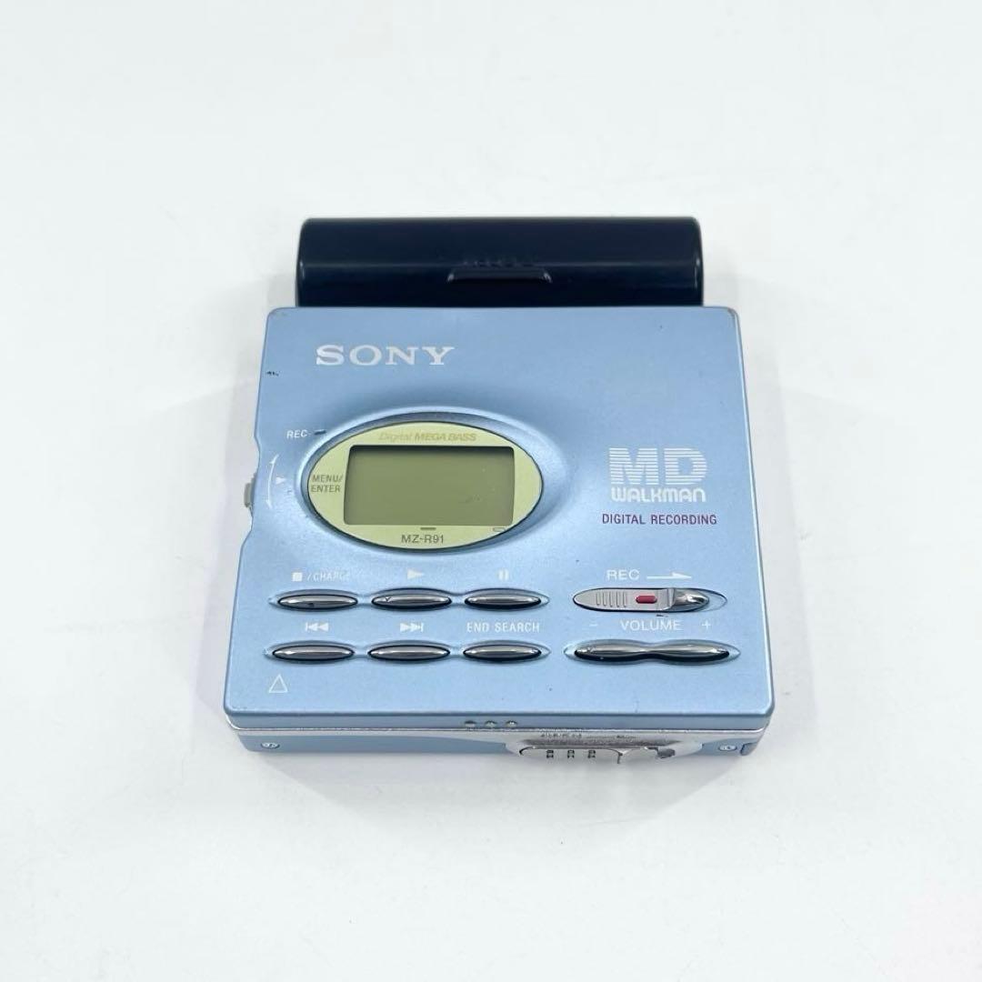 SONY MDウォークマン MZ-R91 再生OK 単三電池対応