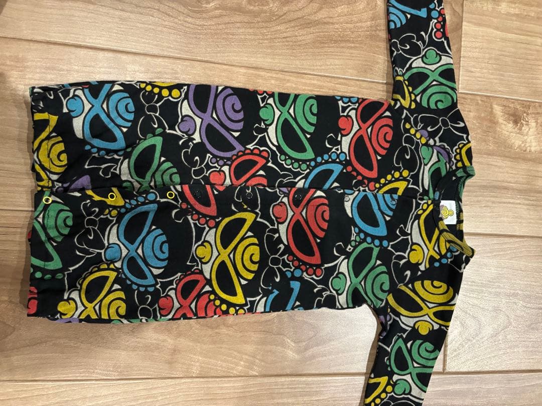 ヒスミニ ロンパース パンダ フェイス