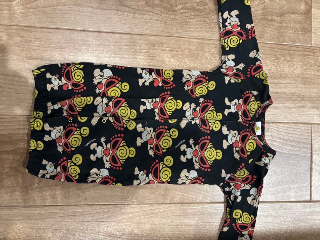 ヒスミニ ロンパース パンダ フェイス