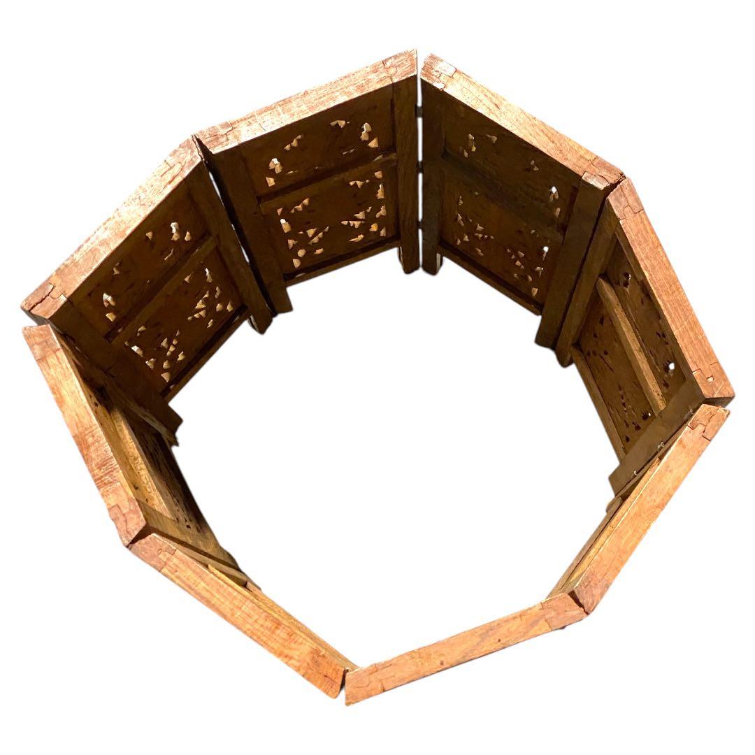 アジアン　サイドテーブル　ミニテーブル　置き台　25イ302