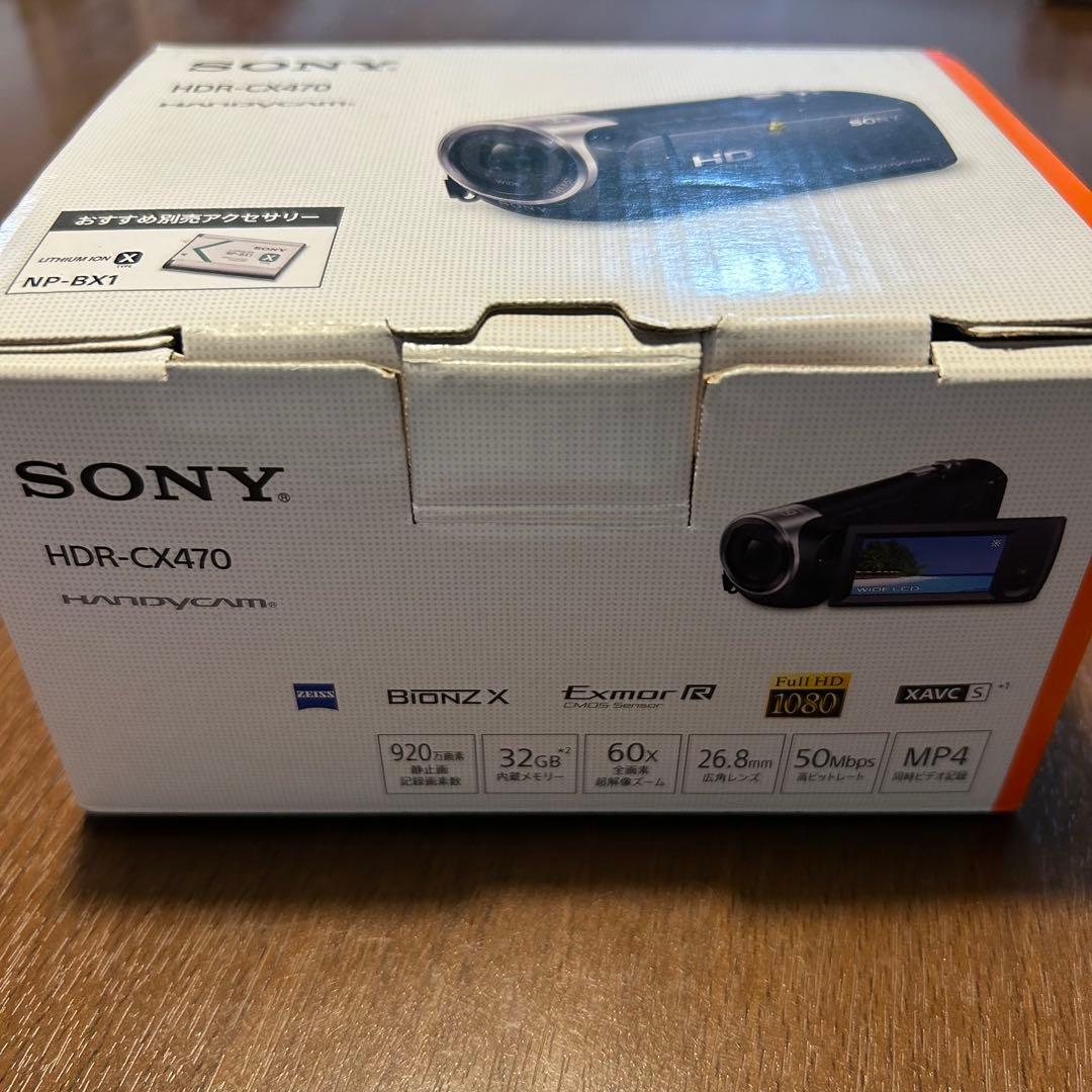 SONY ビデオカメラ　HDR-CX470