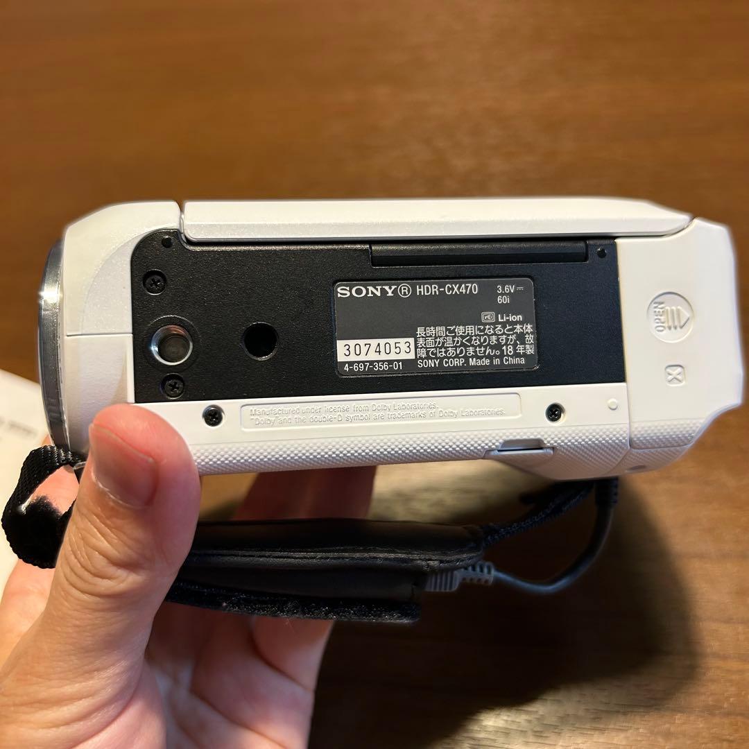 SONY ビデオカメラ　HDR-CX470