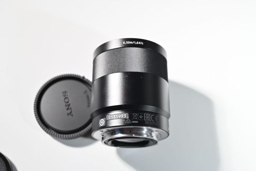 【美品　完動品】Sony FE 55mm f1.8 ZA ソニー