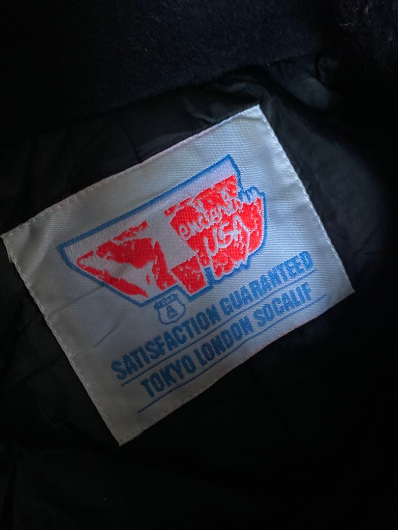 TENDERLOIN テンダーロイン01AW 星 スタッズ ウール Pコート