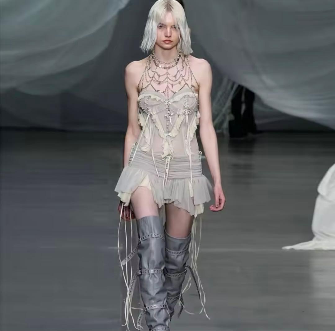 00s キャミソール スカート セット フェアリーグランジ suzen レース