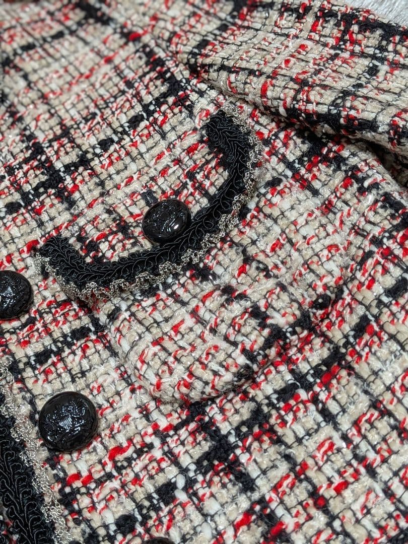 【未使用】sov.　ツイードジャケット&パンツ　セットアップ