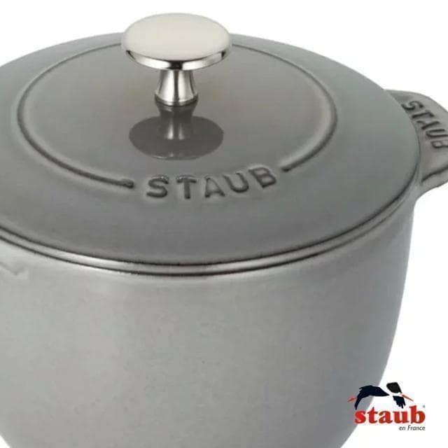 【新品未使用】staub ストウブ ココット デ ゴハン グレー GOHANS