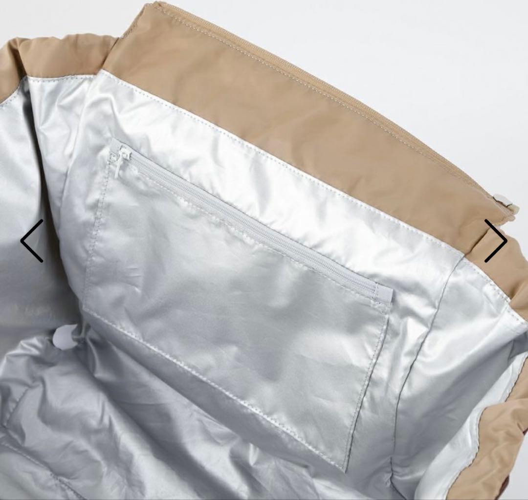 紀ノ国屋　保冷付きレジカゴリュック　モーニンググレーエコバッグ