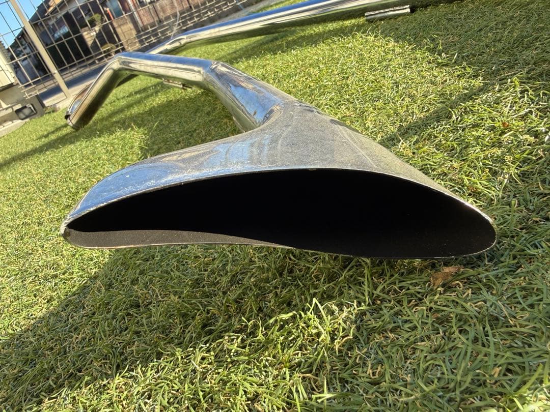 Evo マフラー 1985年式 に付けていたフィッシュテールマフラーになります。