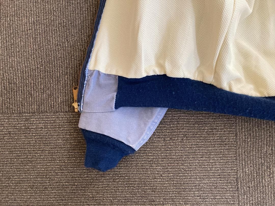 古着 carharttカーハート 90sダック地パーカー JR108 L 水色