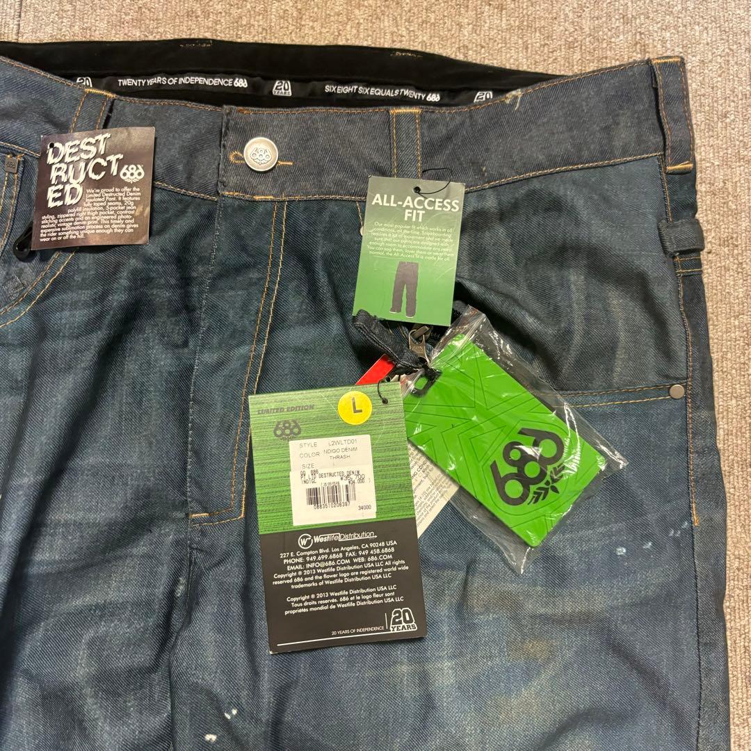 686 スノーボードウェア 上下 メンズ