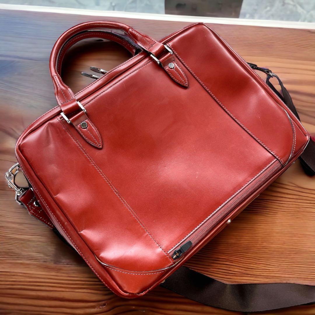 MSPC ステアレザー ブリーフケース 43150 ビジネスバッグ 仕事 鞄