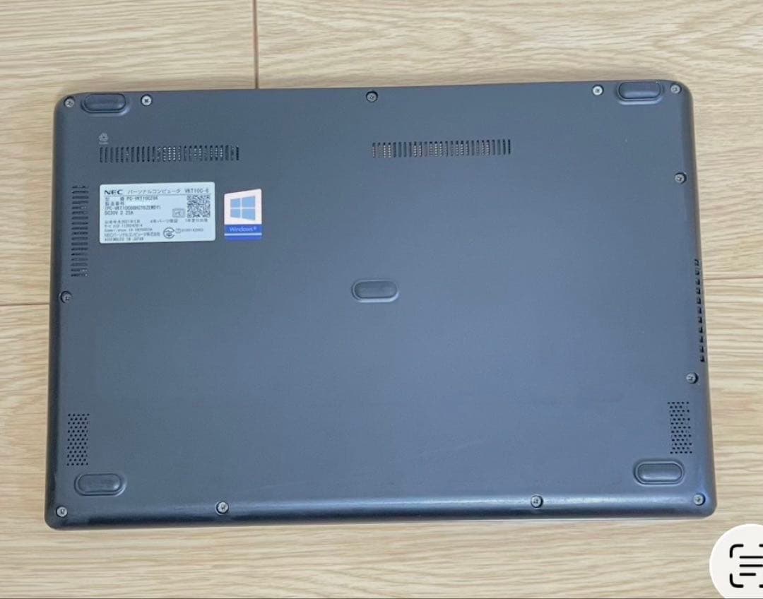 Windowsノート本体 NEC VersaPro FHD Core i5-10210Y 8GB SSD