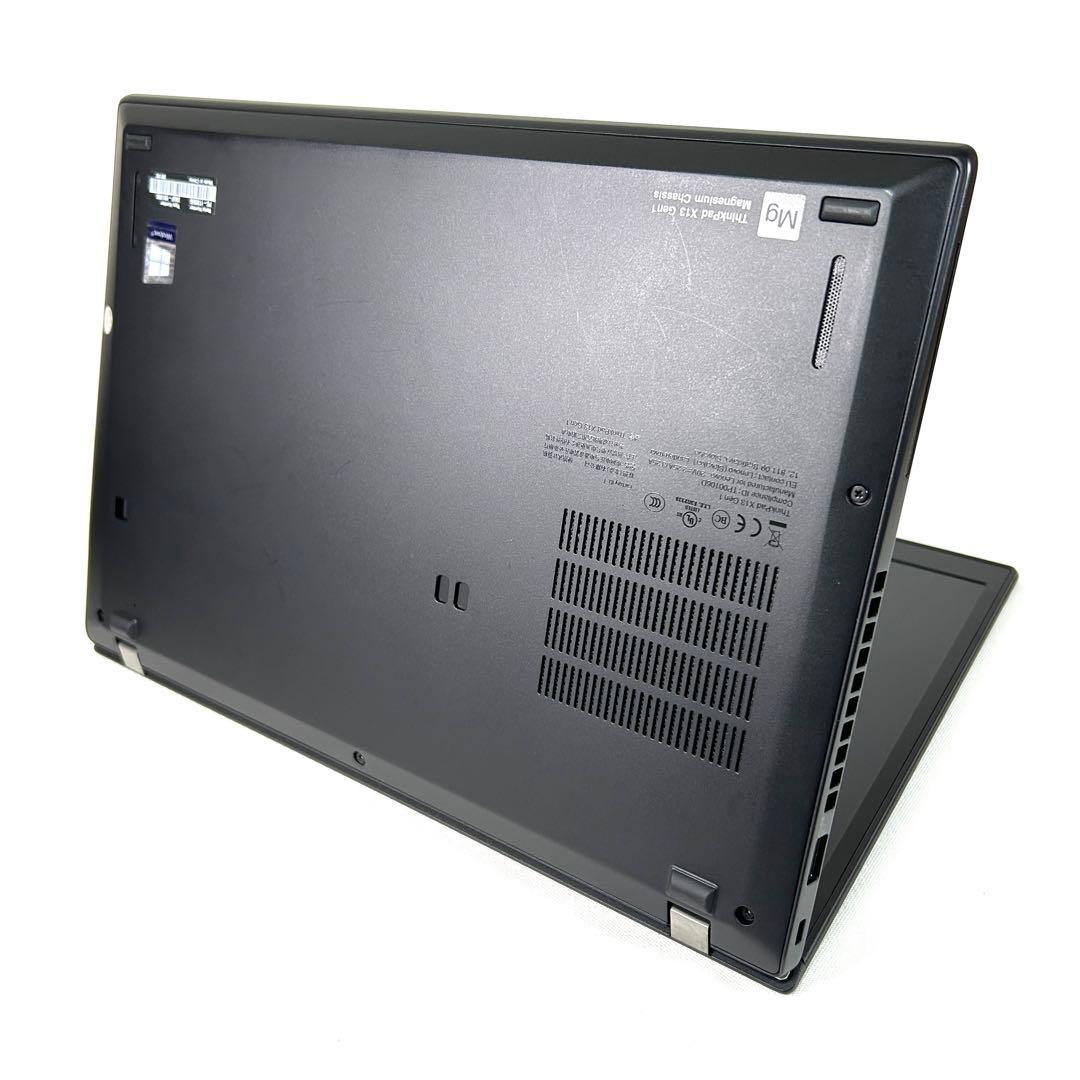 美品 Lenovo ThinkPad X13 Gen1 バッテリー超良好 FHD