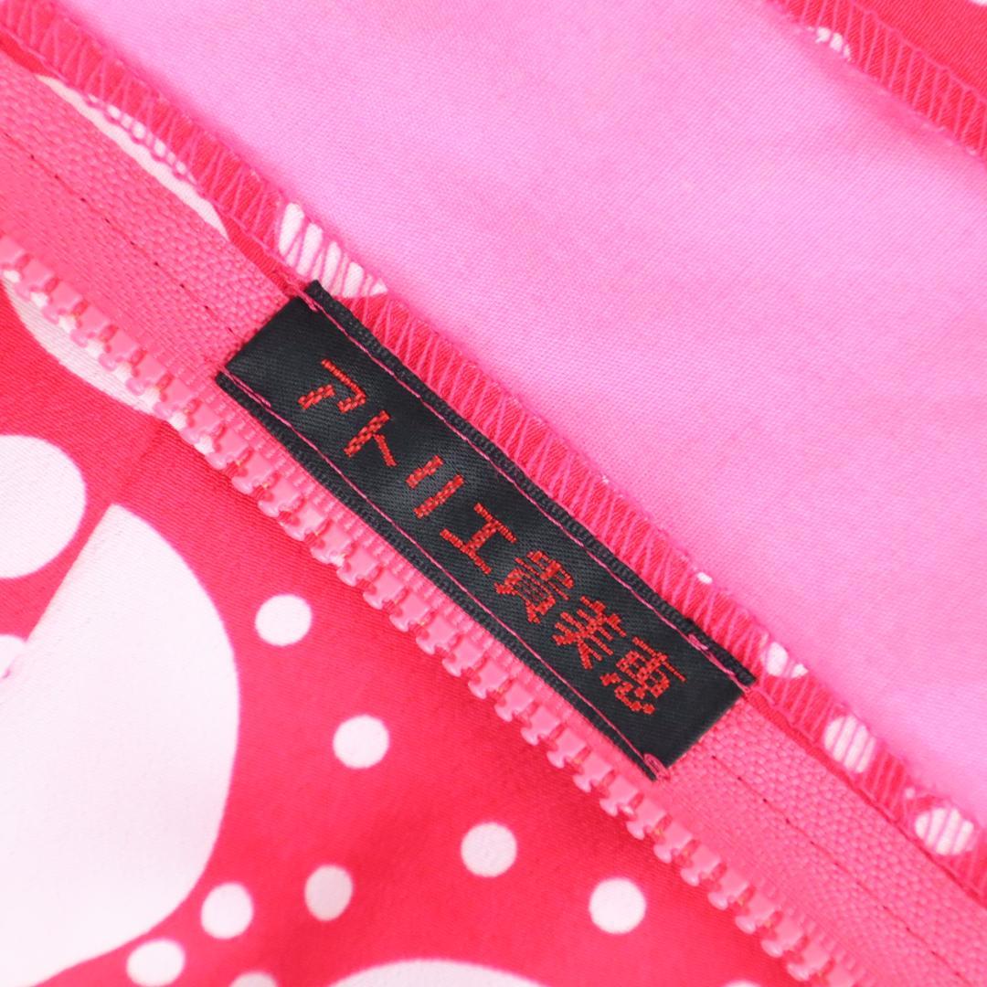 【美品 フラメンコ衣装】鮮やかピンク×水玉 アトリエ貴美恵 ドレス ボレロ