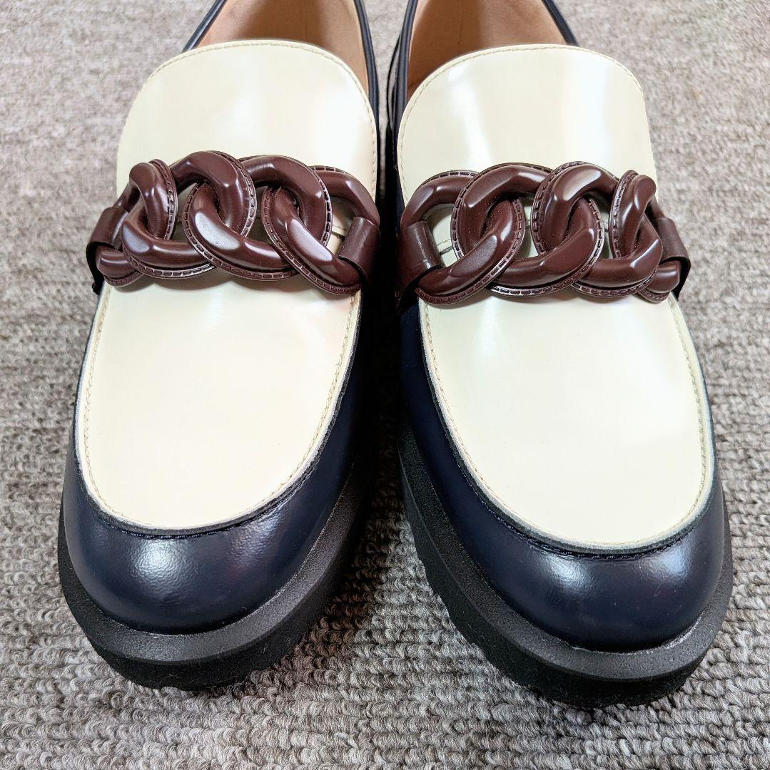 未使用 COLE HAAN コールハーン ジュネーブ チェーン ローファー