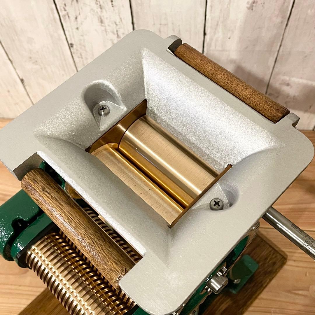 小野式製麺機 両刃【251010】説明書コピー.トラブル予防ガイド.麺帯ハンガー