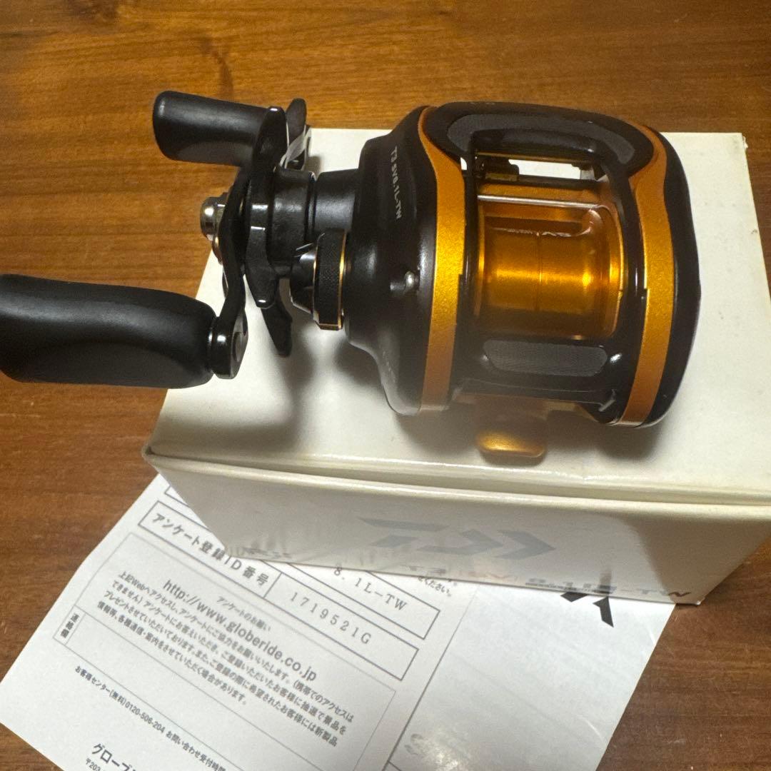 隣*ん様 ダイワ　T3 SV8.1L-TW ベイトリール 左巻き