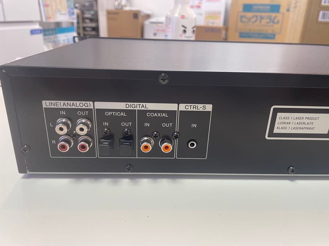 未使用保管品 SONY MDS-E58 業務用MDデッキ