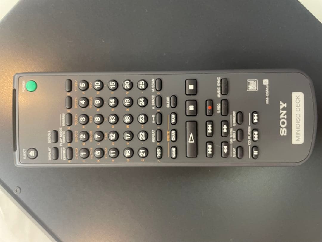 未使用保管品 SONY MDS-E58 業務用MDデッキ