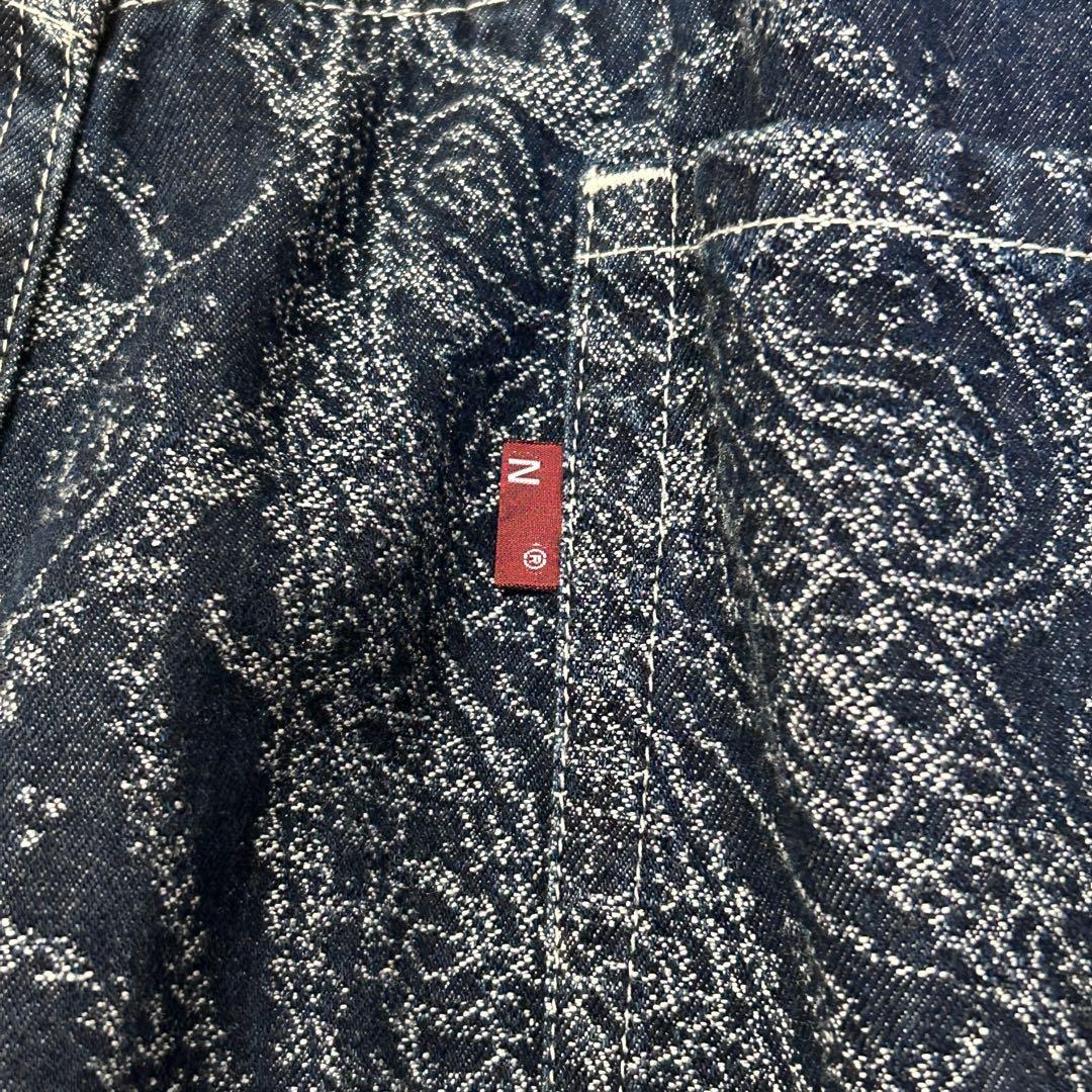 希少✨NEEDLES ペイズリーオールインワン M ネイビー