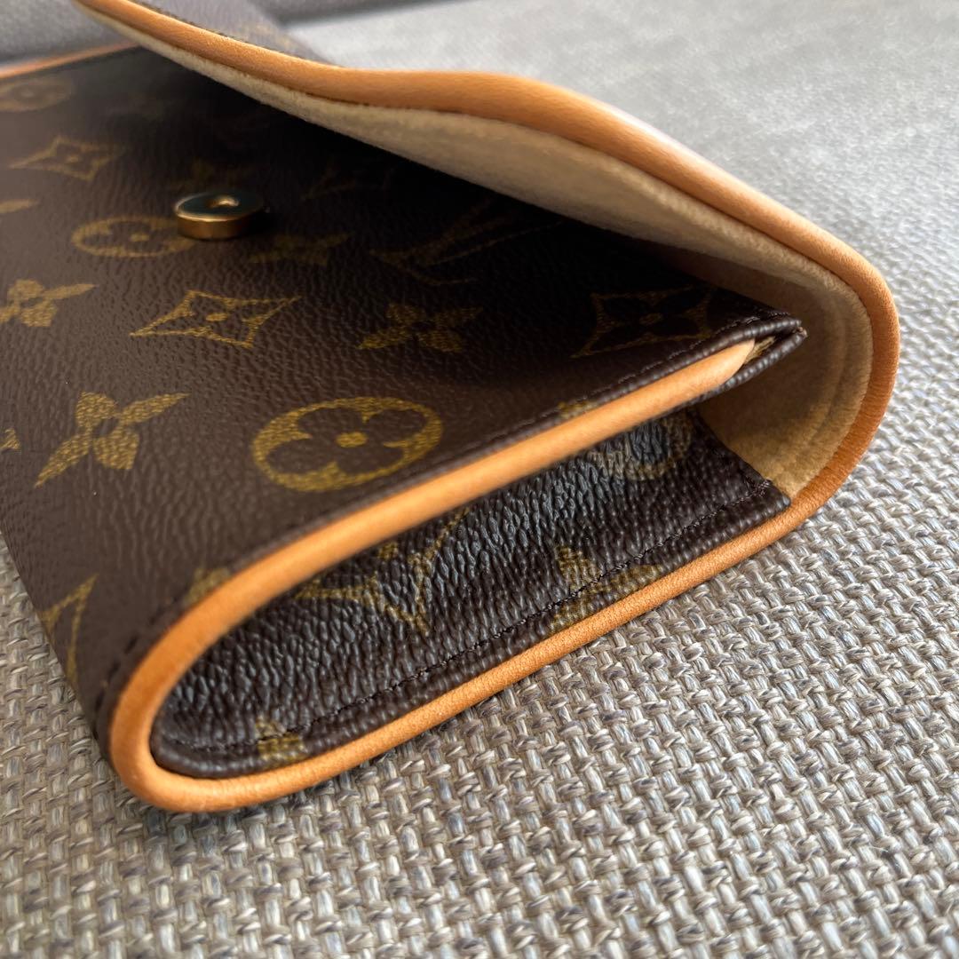 【LOUIS VUITTON】ヴィトン ポシェットツインPMモノグラム極美品！