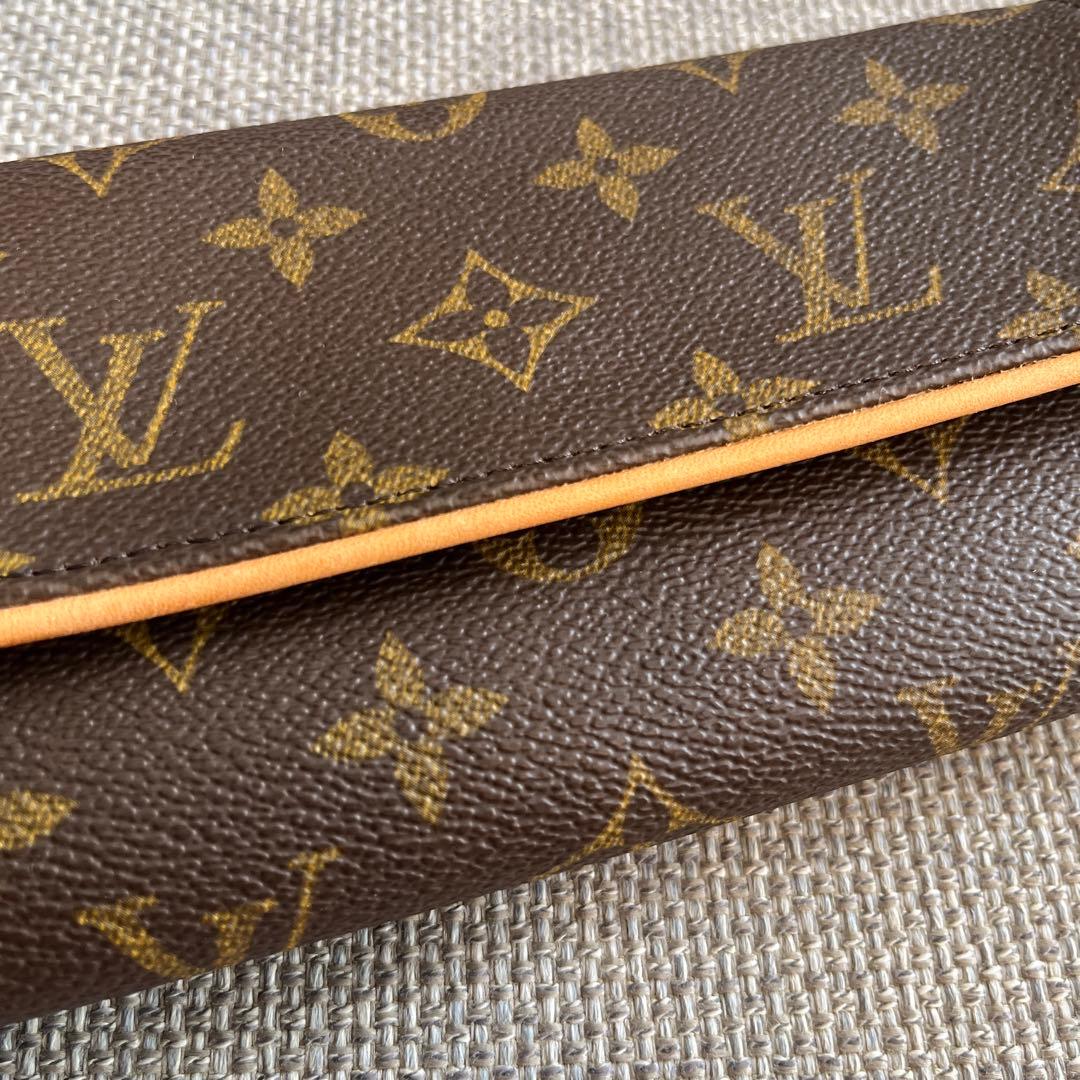 【LOUIS VUITTON】ヴィトン ポシェットツインPMモノグラム極美品！