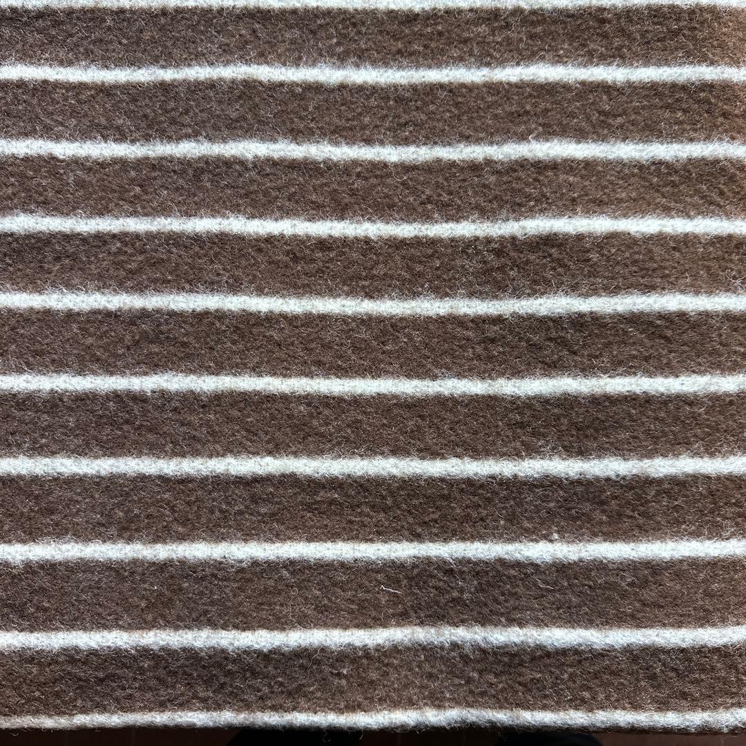 ECOLÁ 100%ウール ストライプブランケット