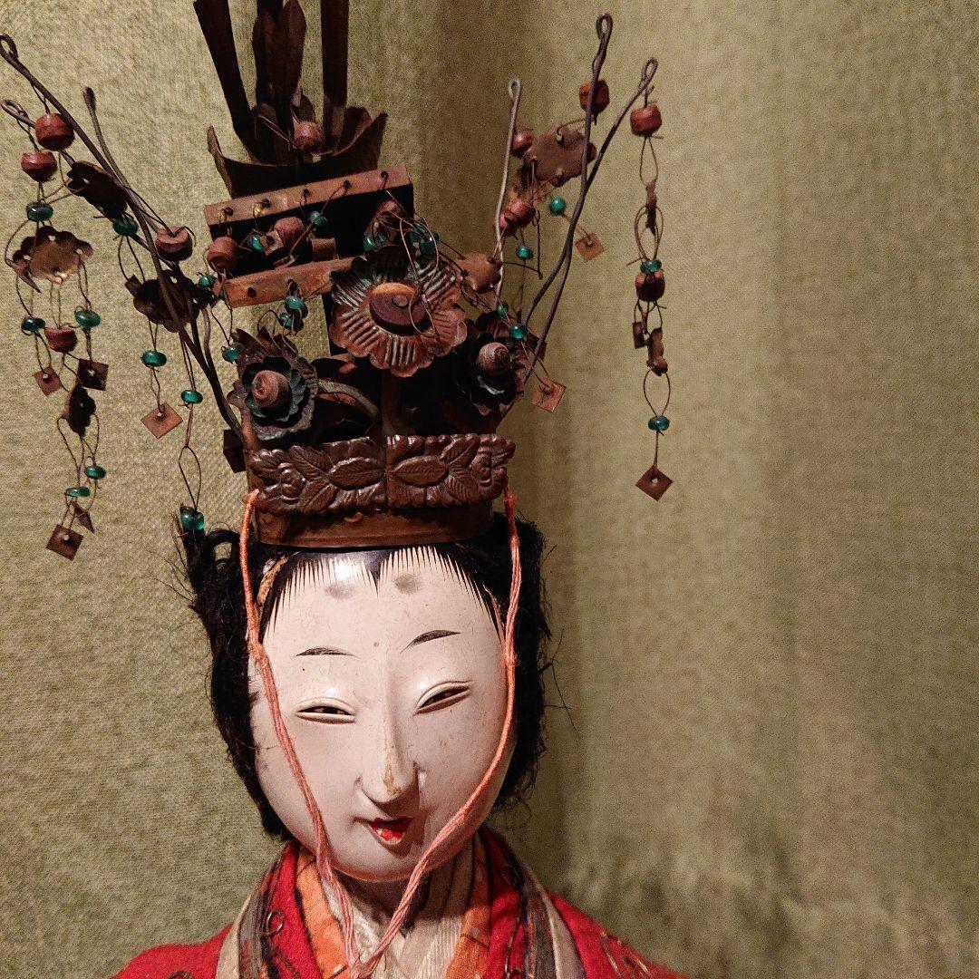 大型　親王飾り　江戸時代後期享保雛？　古今雛　　雛人形