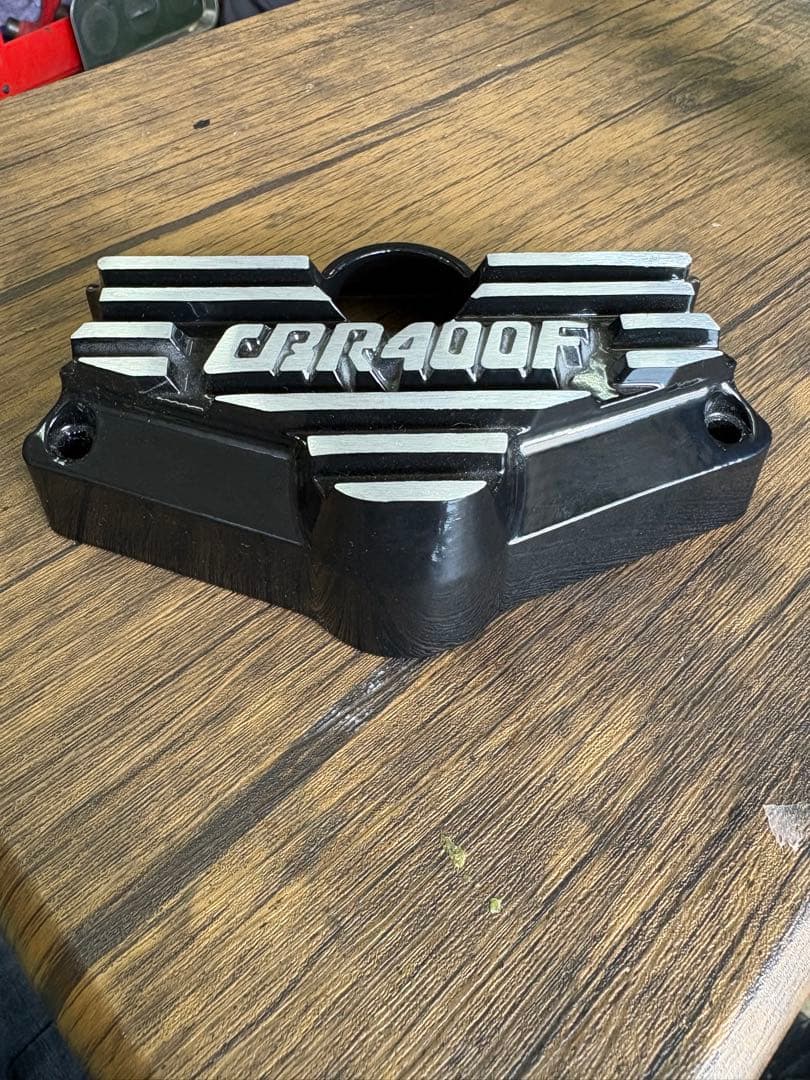 か*い様 CBR400F ヒューズボックスケースアルミ製 ブラックパーツ
