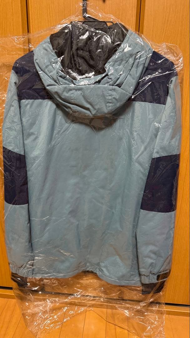 フード付きスノーボードウェア（青色/ネイビー）