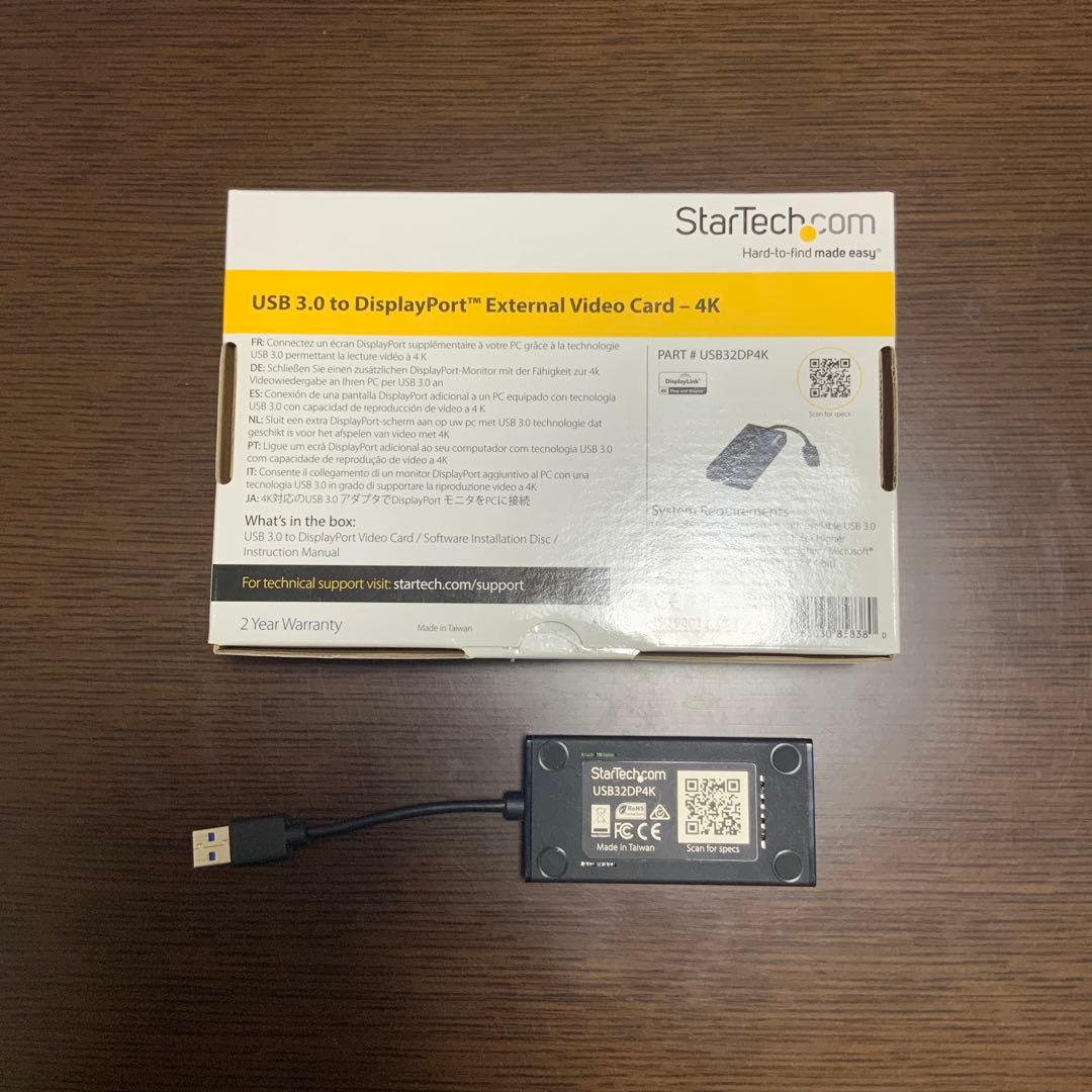 StarTech.com USB32DP4K（おまけ;ケーブル）