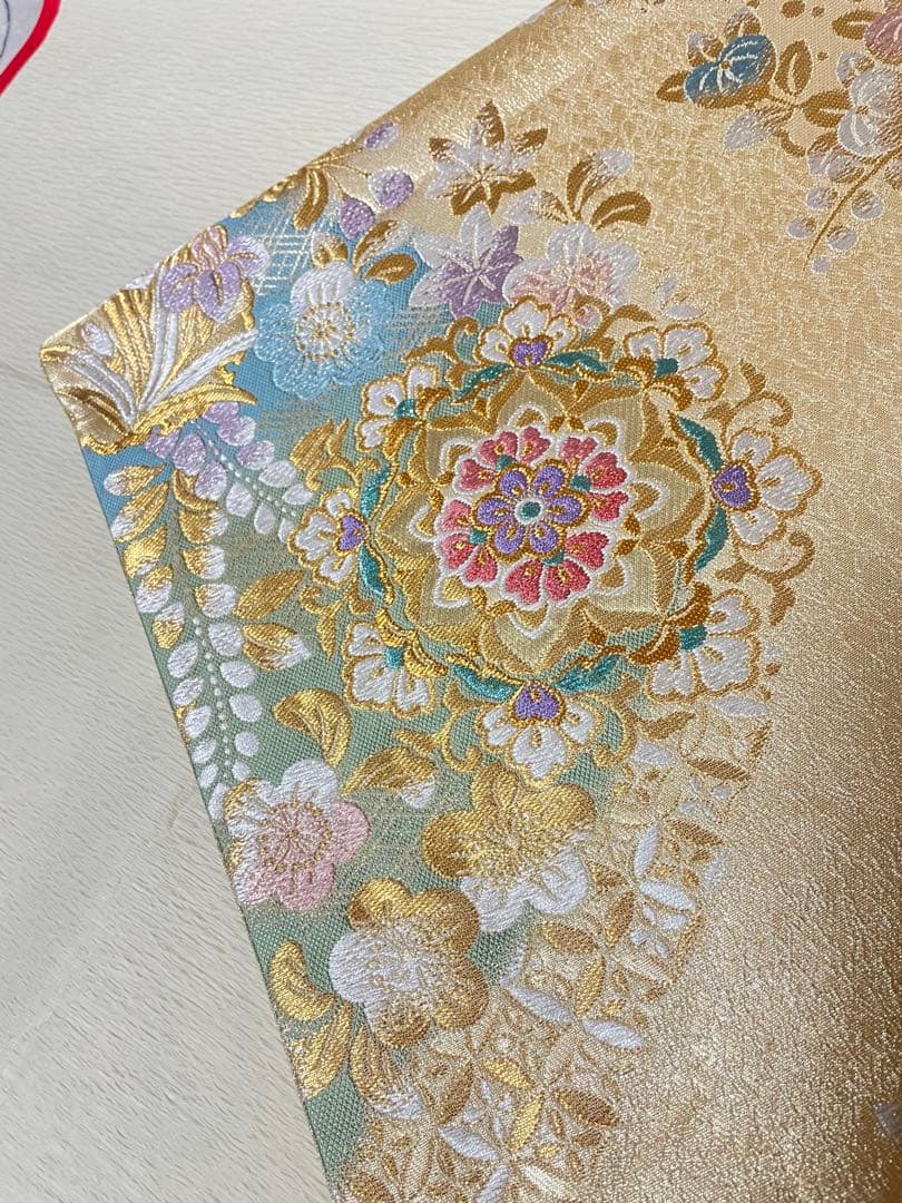 訪問着フルセット　辻ヶ花　金彩　絞り　正絹