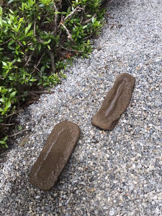 【鉢・寄せ植え鉢・山野草鉢２個】飾り石オブジェ箱庭ガーデニング造園