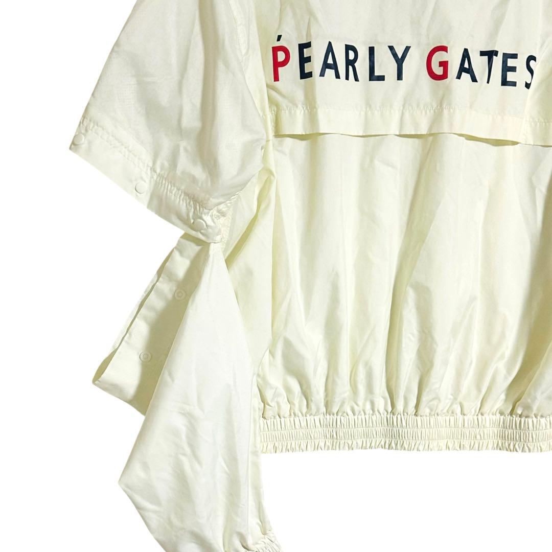 PEARLY GATES パーリーゲイツ ブルゾン M アイボリー 2way 袖