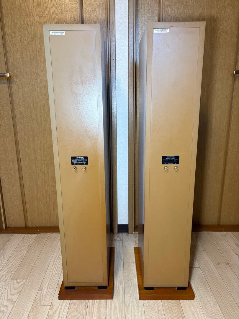 ①　希少　ONKYO オンキョー トールボーイスピーカー D-605F