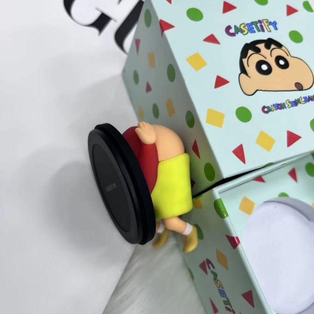 クレヨンしんちゃん iPhoneケース スマホグリップ ポップソケット