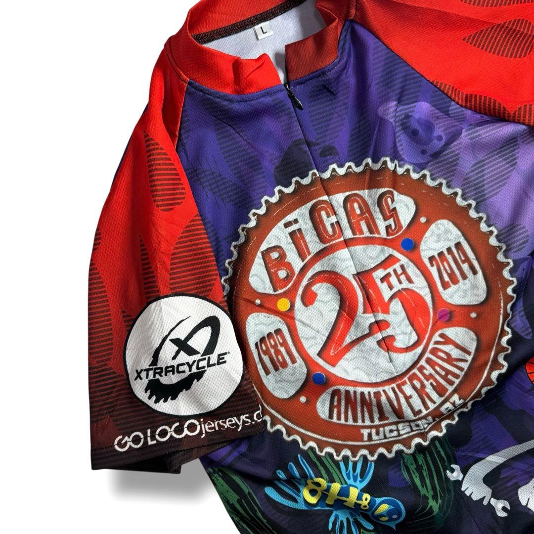 非売品 BICAS／GOLOCO別注 25周年 アートサイクルジャージ
