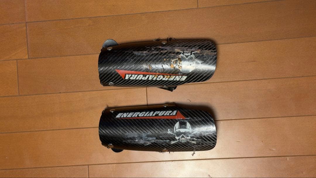 ENERGIAPURA スキー用シンガード カーボンファイバー アームガード