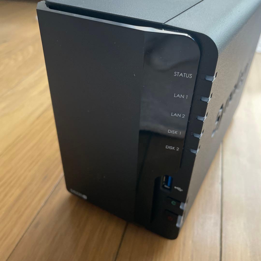 ぴんち君synology DS220＋　HDDのおまけ付き