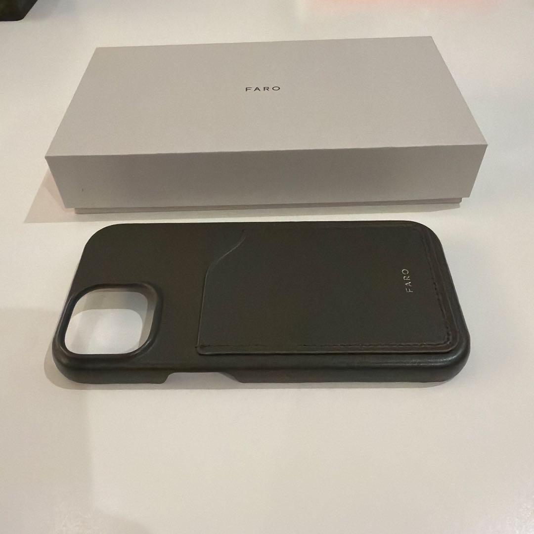 【美品】iPhone 15 128GB SIMフリー Faroケース付