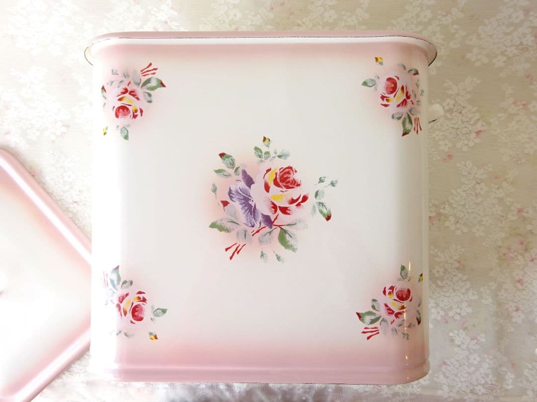 イマン　プリンセスローズ　ＢＯＸ缶　ボックス缶　マニーローズ　ストッカー