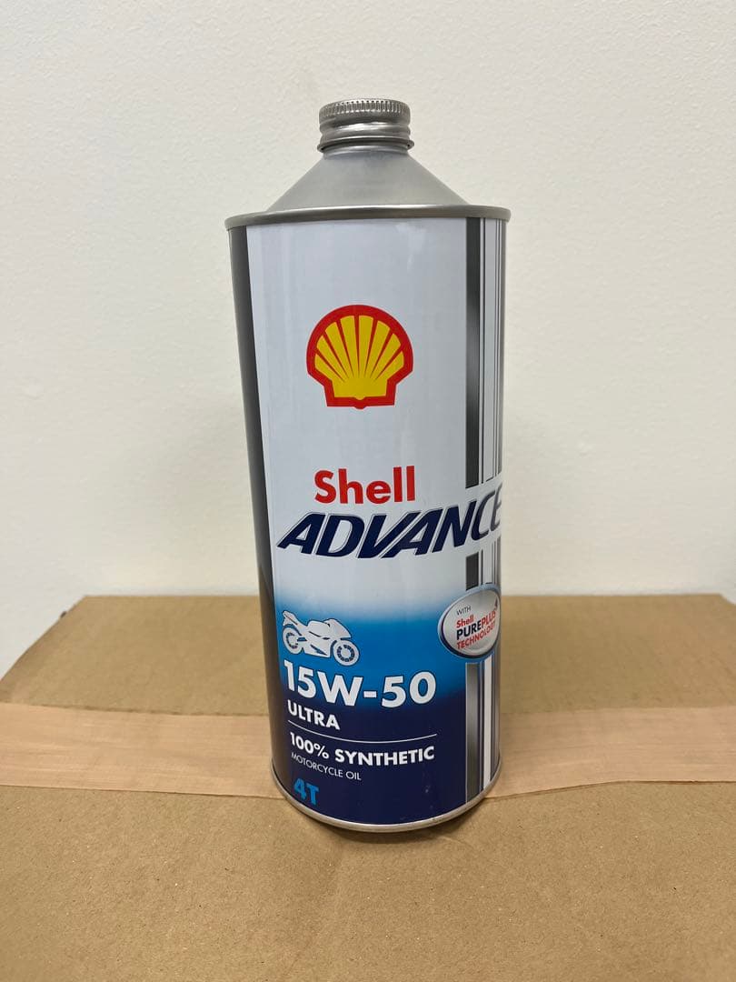 Shell ADVANCE 4T ULTRA 15W-50 12缶セット