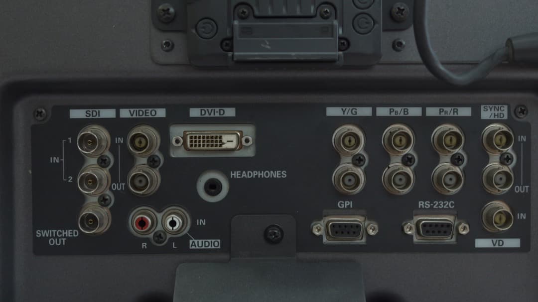 業務用モニターPanasonic BT-LH1710・A-E2LCD-2付き